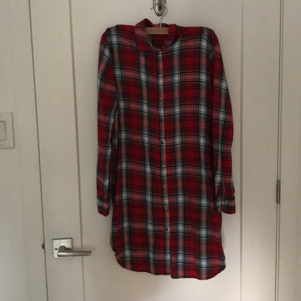 Fall plaid dress never worn